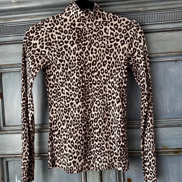 Sezane Felix Leopard Jumper Size S NWT - Picture 6 of 9